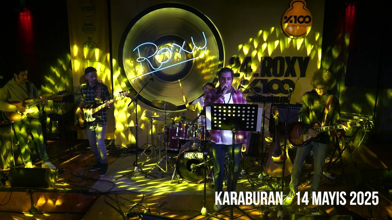 Karaburan - Sahne Performansı 1 (24. Roxy %100 Müzik Günleri)