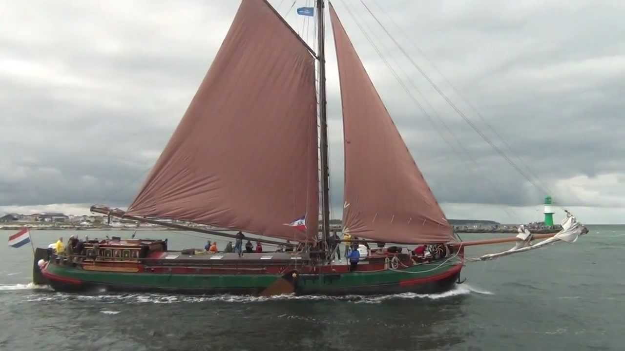 Groninger Seetjalk De Albertha - Hanse Sail Rostock 2012