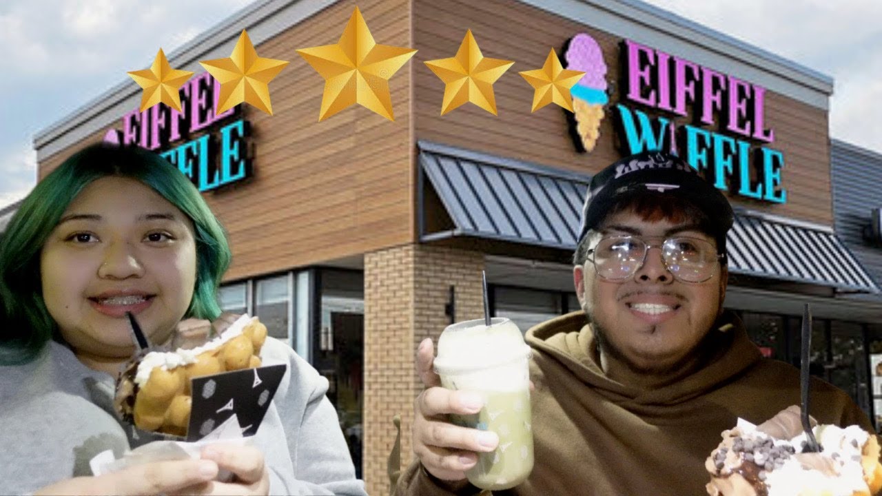 Trying Eiffel Waffle for the FIRST TIME plus a Walmart run !!!