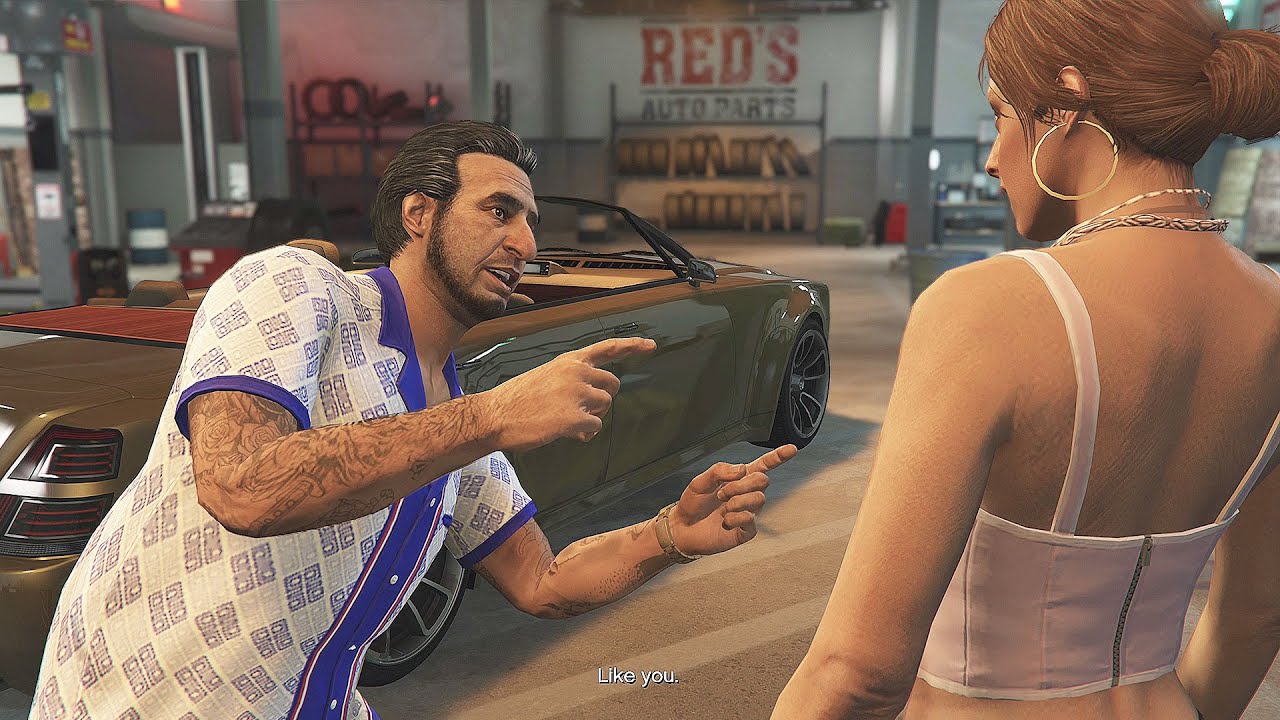 Meeting Yusuf Amir Scene - GTA 5 Online Chop Shop DLC