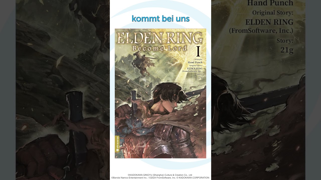 &raquo;Elden Ring &ndash; Become Lord&laquo; Webtoon #eldenring #altraverse #webtoon