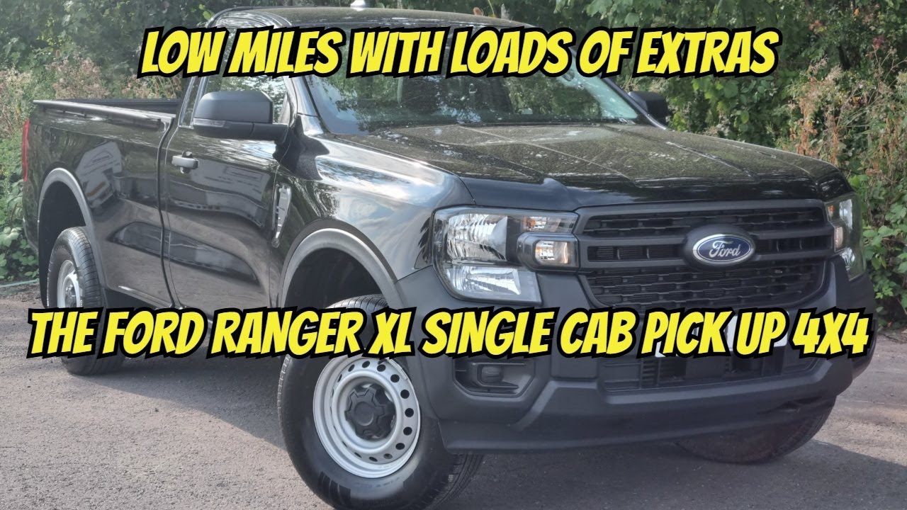 Why the 2024 Ford Ranger XL Single Cab is the PERFECT WORK TRUCK