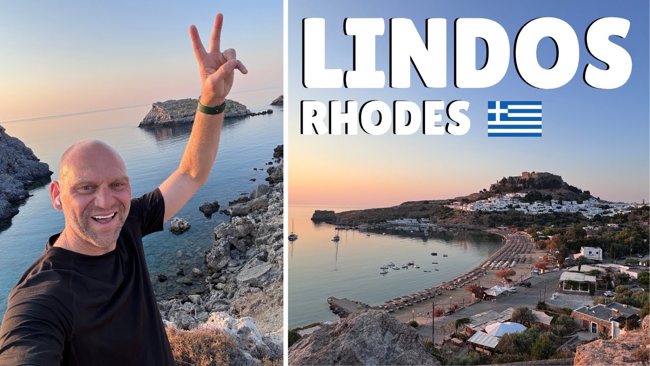 LINDOS | RHODES MOST BEAUTIFUL TOWN!!! GREECE!!! 🇬🇷