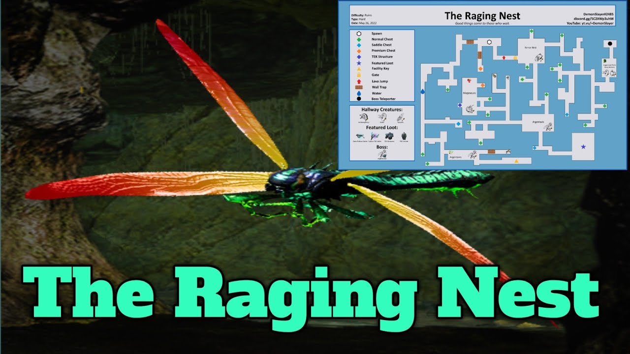 The Raging Nest Dungeon | Ark Mobile #arkmobile #arkmobiledungeon  #dungeonarkmobile