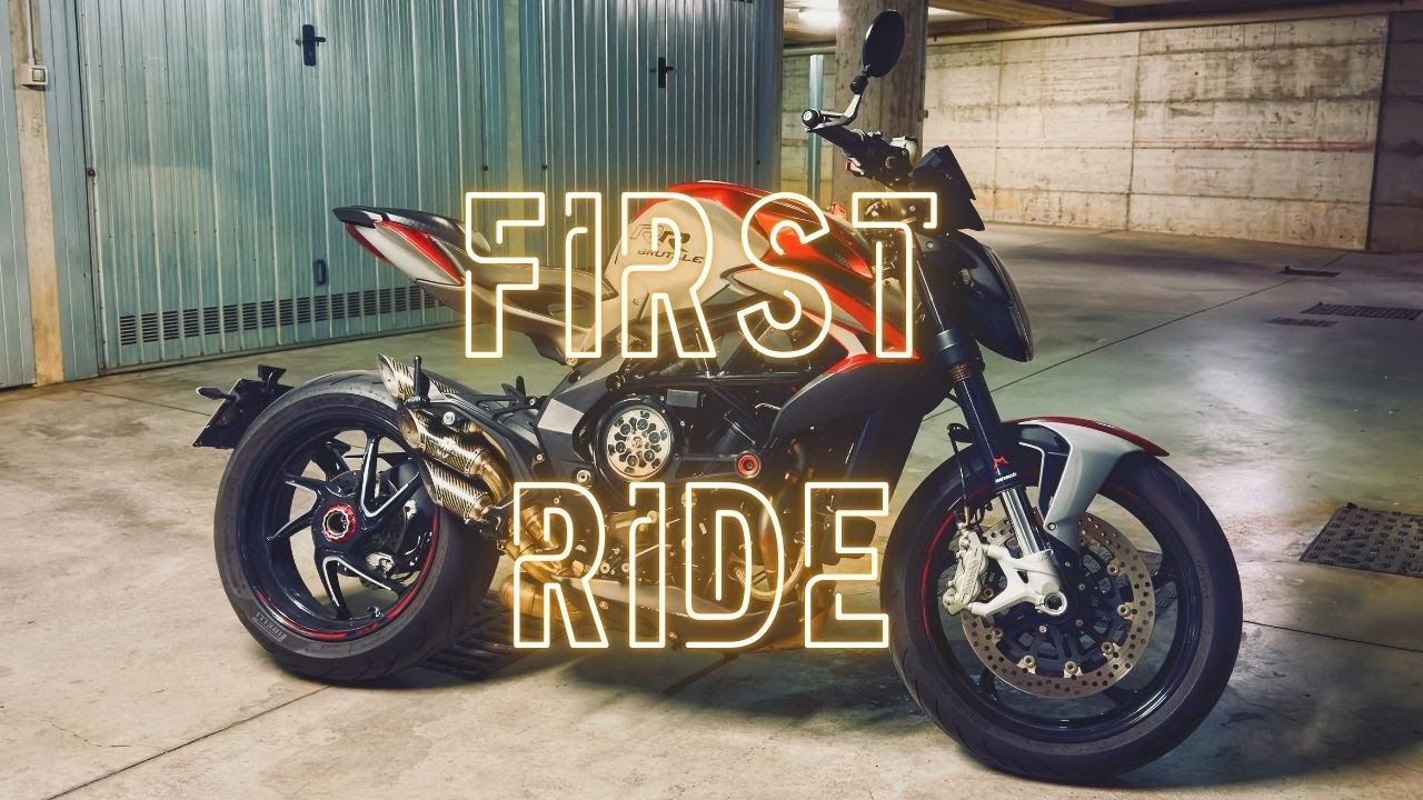 MV Agusta Brutale 800 RR SCS / First ride after winter / POV (4K)