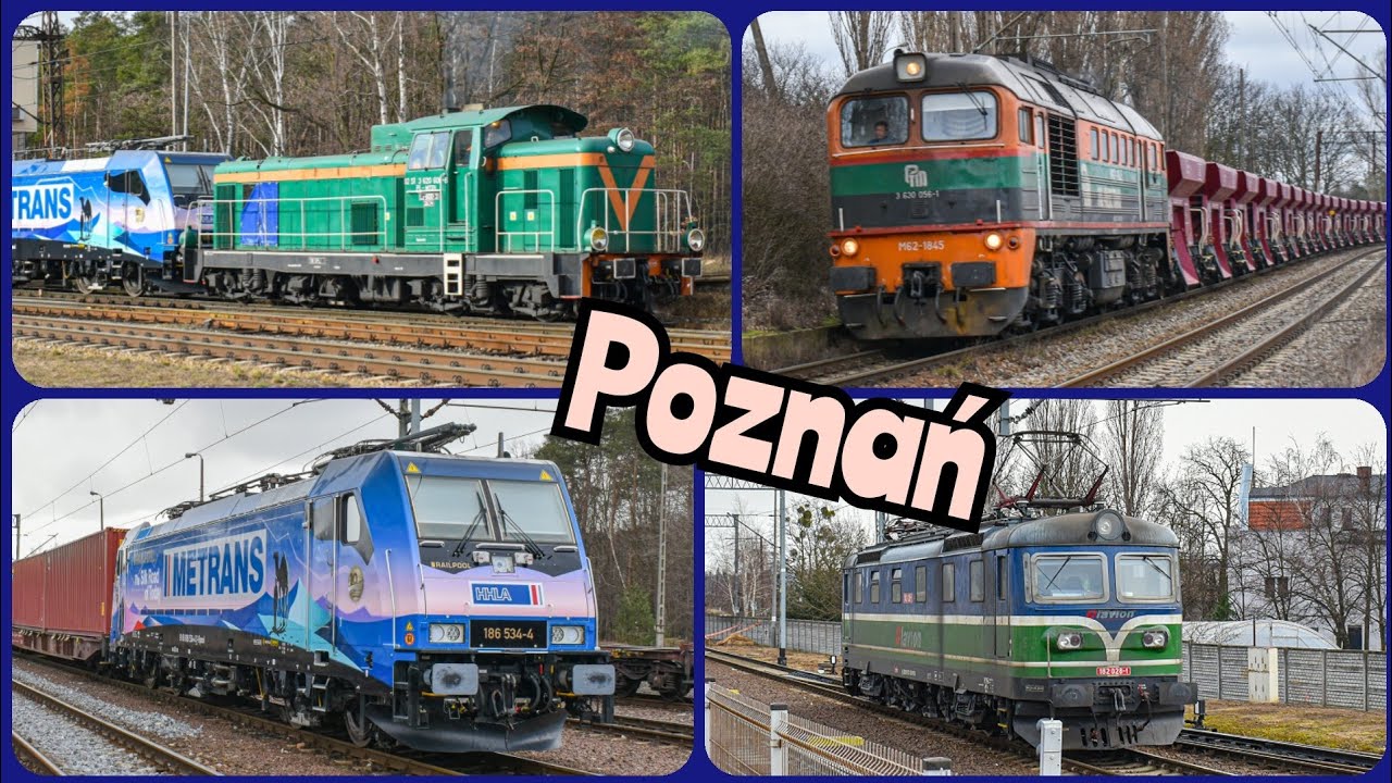 Pociągi w Poznaniu i okolicach