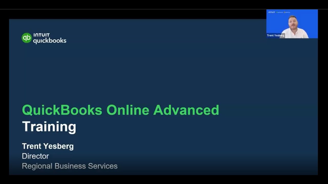 QuickBooks Online Advanced training for businesses