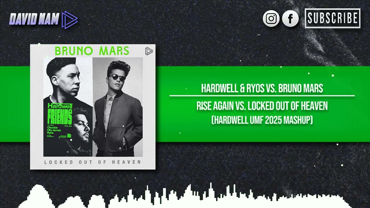Rise Again vs. Locked Out Of Heaven (Hardwell UMF 2025 Mashup) [David Nam Remake]