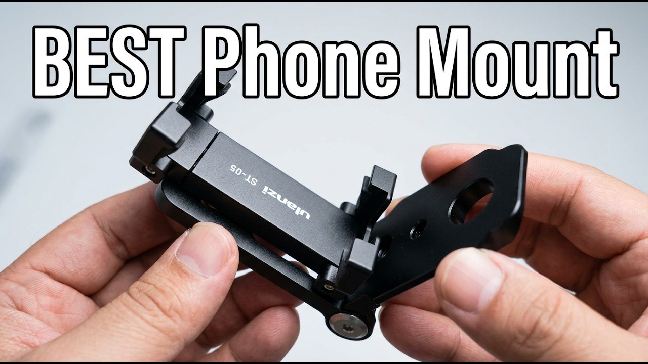 The BEST Tripod Phone Mount - The Ulanzi Metal Phone Mount