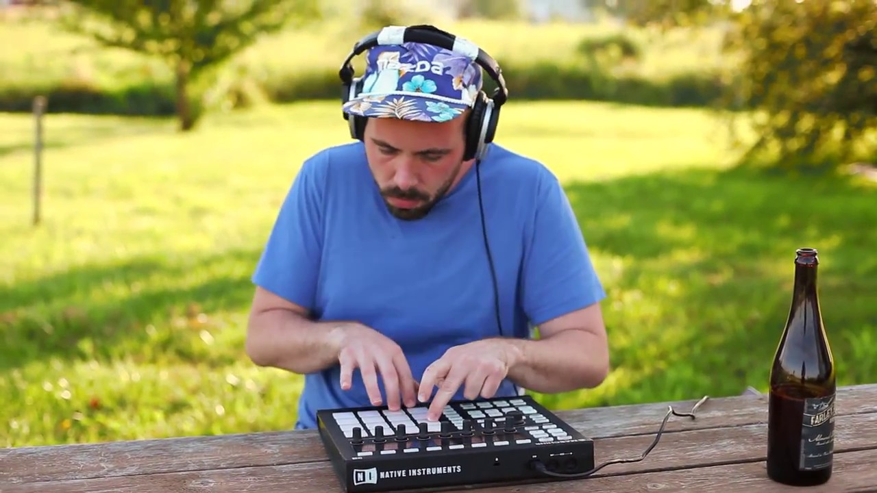 LIVE OUTDOOR BEATMAKING (Maschine MK2 + Ableton)