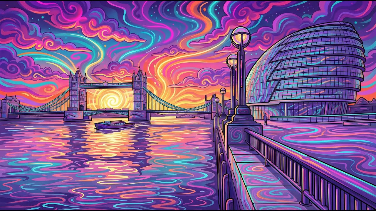 lofi music to slow your mind 🌅 london sunset vibes