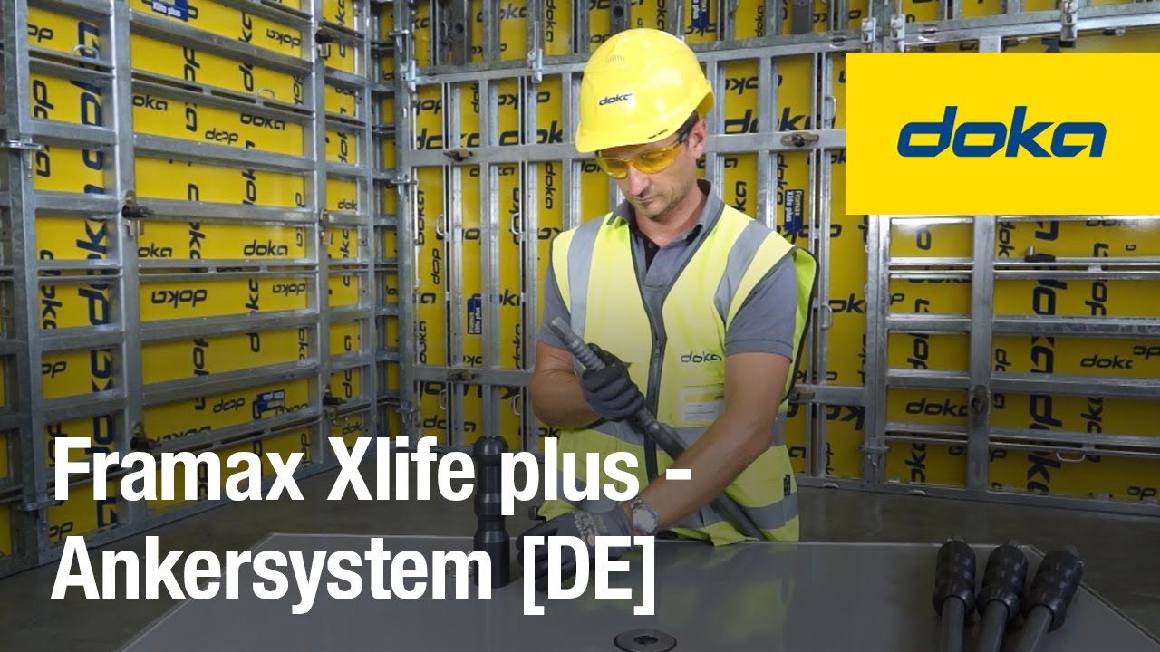 Rahmenschalung Framax Xlife plus - Ankersystem [DE]