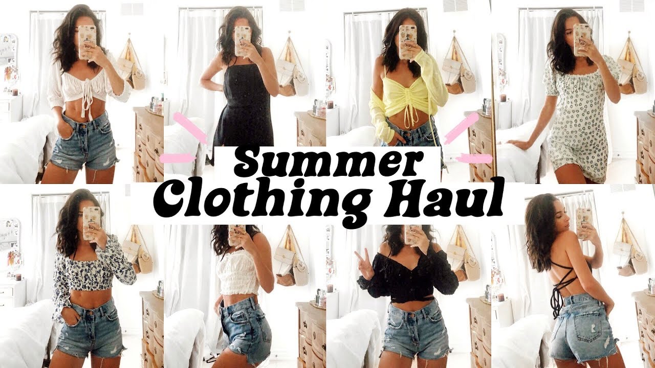 SUMMER CLOTHING HAUL 2019 | TRY ON | VERGE GIRL