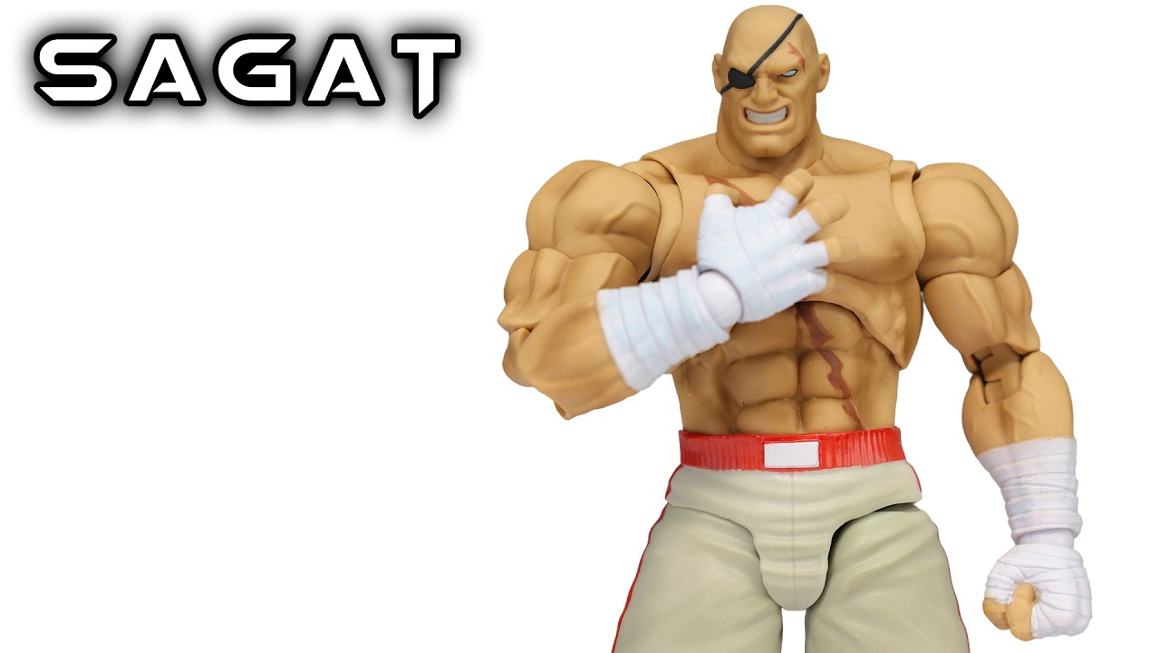 Storm Arena SAGAT (Exclusive Version) Street Fighter Alpha Action Figure Review