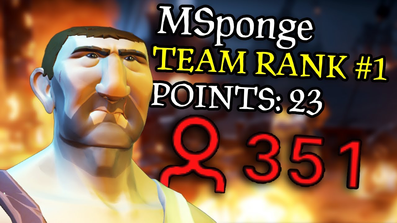 SPONGE SOT TOURNAMENT FIRST PLACE