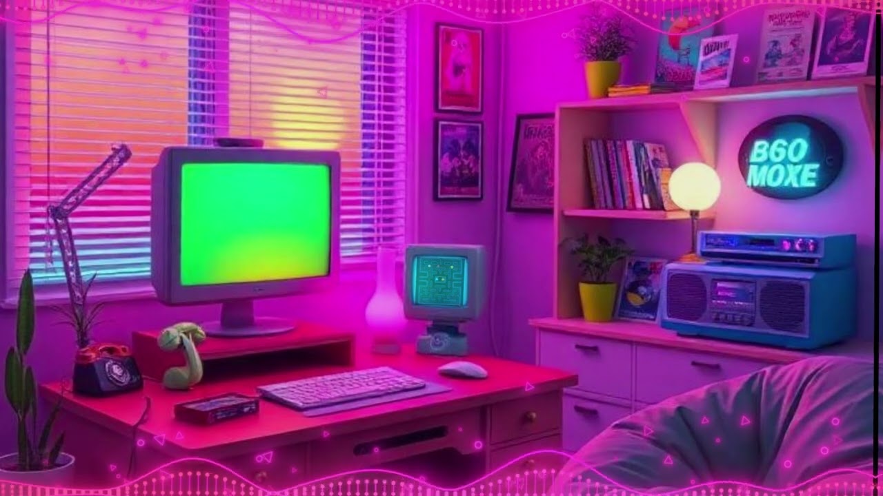 Neon Memories – Chill Synthwave 120 BPM | Lofi Retrowave for Studying & Gaming