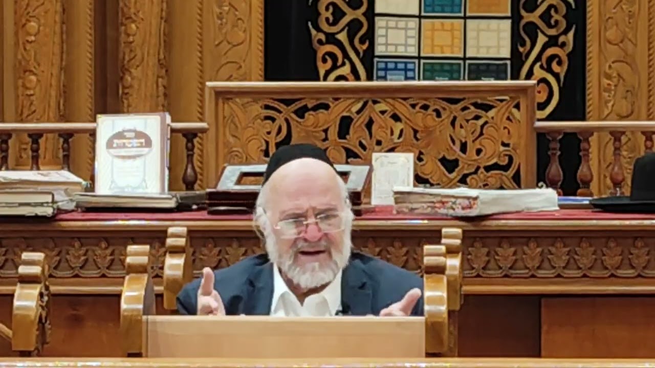 הרב ברוך רוזנבלום פרשת וארא תשפ