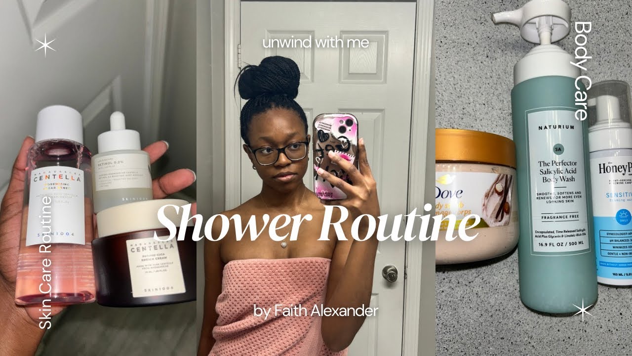 MY EVERYTHING SHOWER ROUTINE 🫧 | Night Time Skin Care & Scalp Care