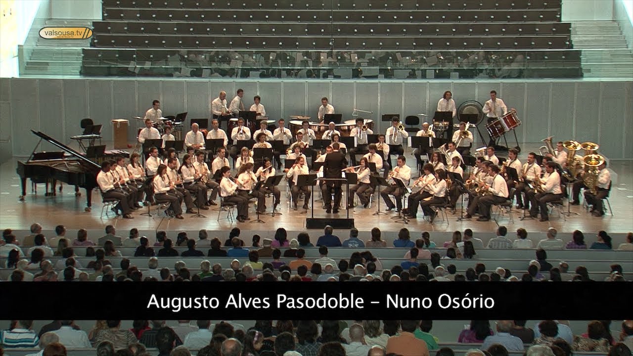 Augusto Alves - Pasodoble de concerto - Nuno Osório, pela Banda de Vilela 2010 em UHD