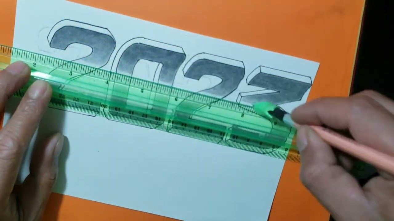 HOW TO DRAW 3D 2023/GRAPHITE PENCIL