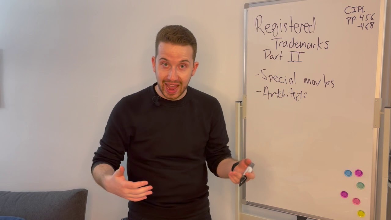 Special Marks and Use (Registered Trademarks, Part II)