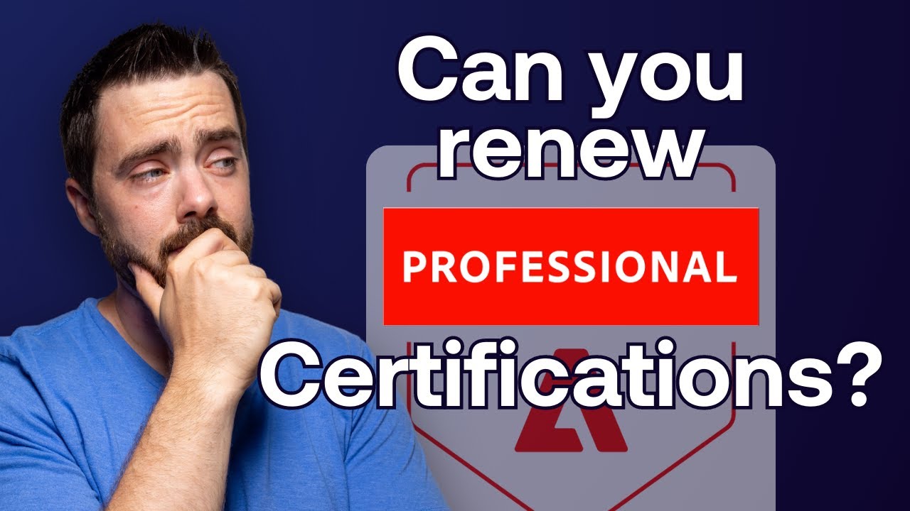 Can you renew Adobe Commerce Professional Certifications?