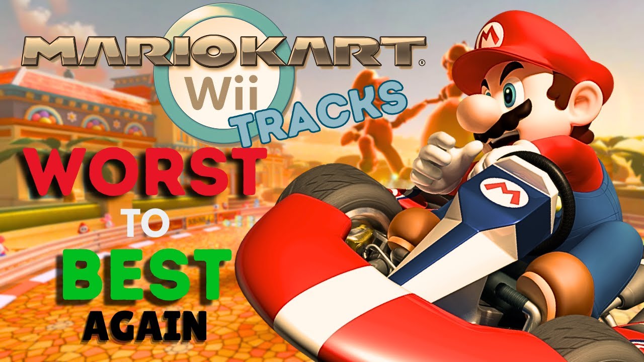 Every Mario Kart Wii Track RANKED
