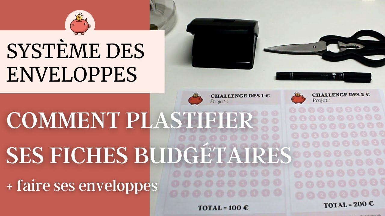 COMMENT FAIRE SES PROPRES ENVELLOPES BUDGÉTAIRES | FORMAT A5 - PLANNER ACTION