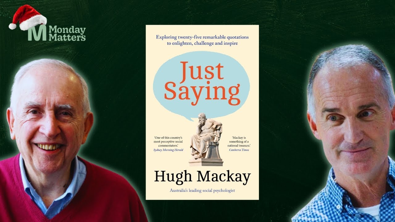 Hugh Mackay's New Book 