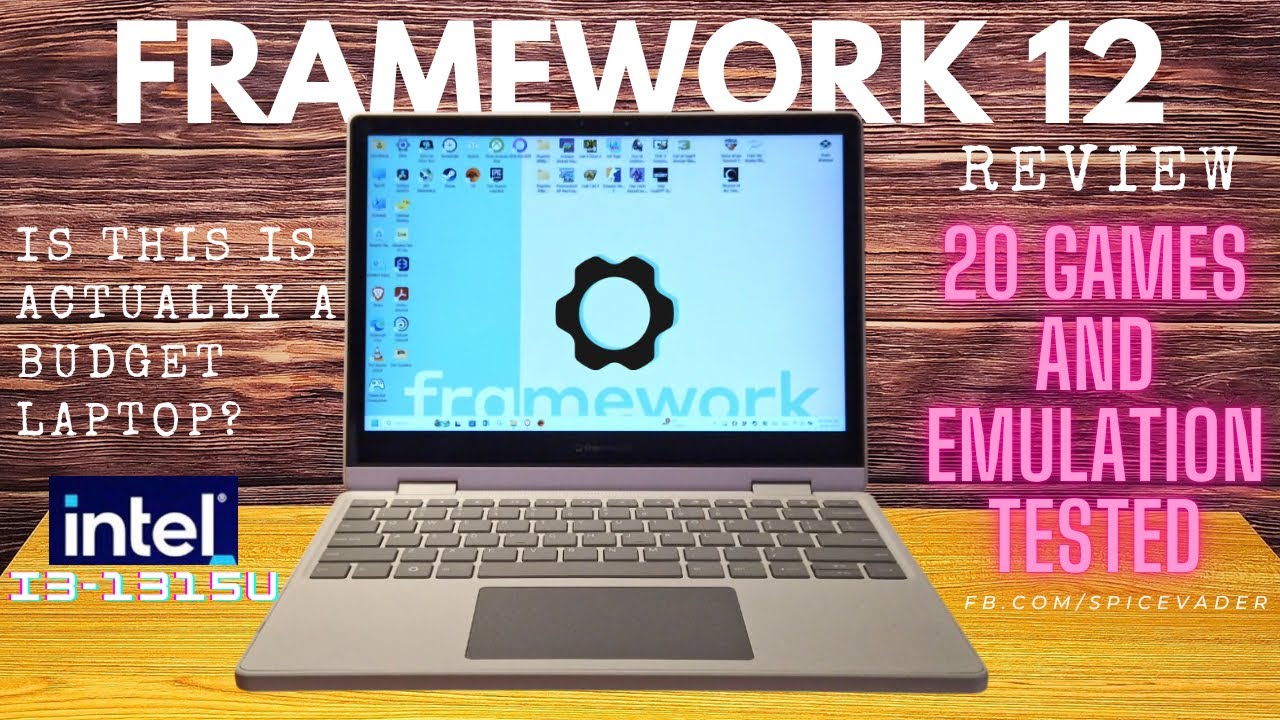 Is THIS a Budget Laptop? // Framework Laptop 12 Review - Intel i3-1315U - 20 Games + Emulation Tests