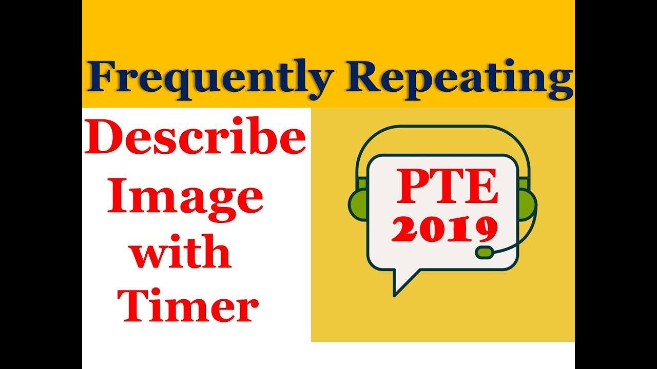 PTE Describe Image 💪 with timer⏲️| Most Repeating