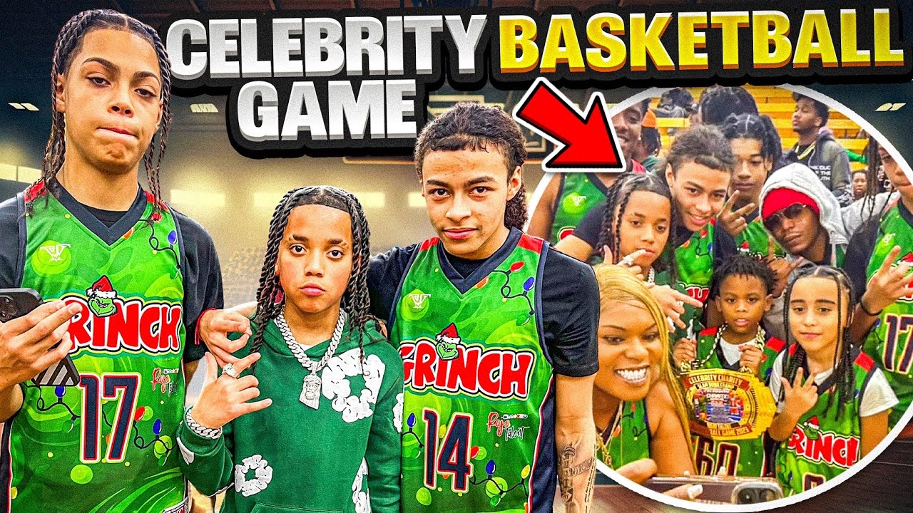 KD MEETS DD OSAMA & DDOT AT CELEBRITY BASKETBALL GAME🏀😁| LIL RT SAYS THIS TO KD…