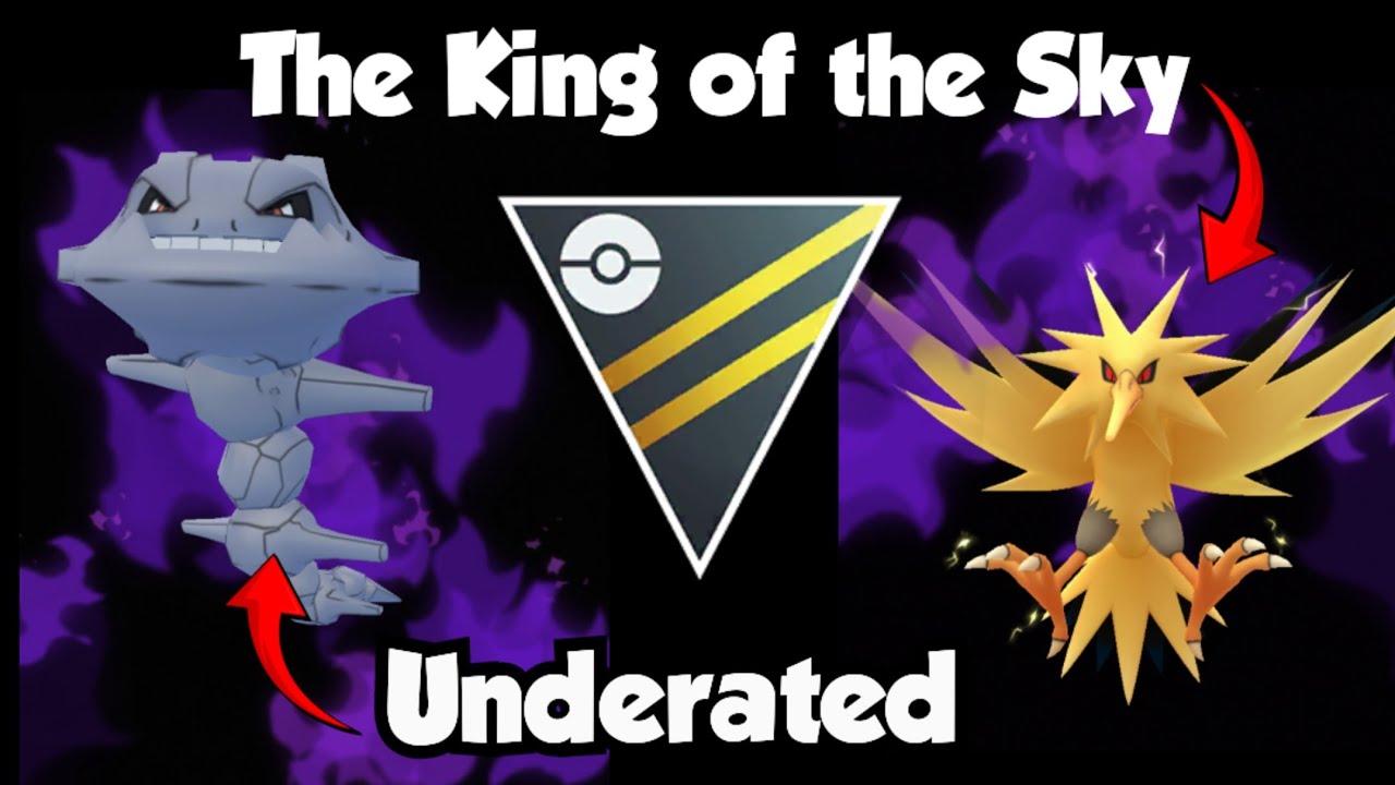 THE KING OF THE SKY & THE HEAVILY UNDERATED  Ultra League Shadow Zapdos Steelix Feraligatr