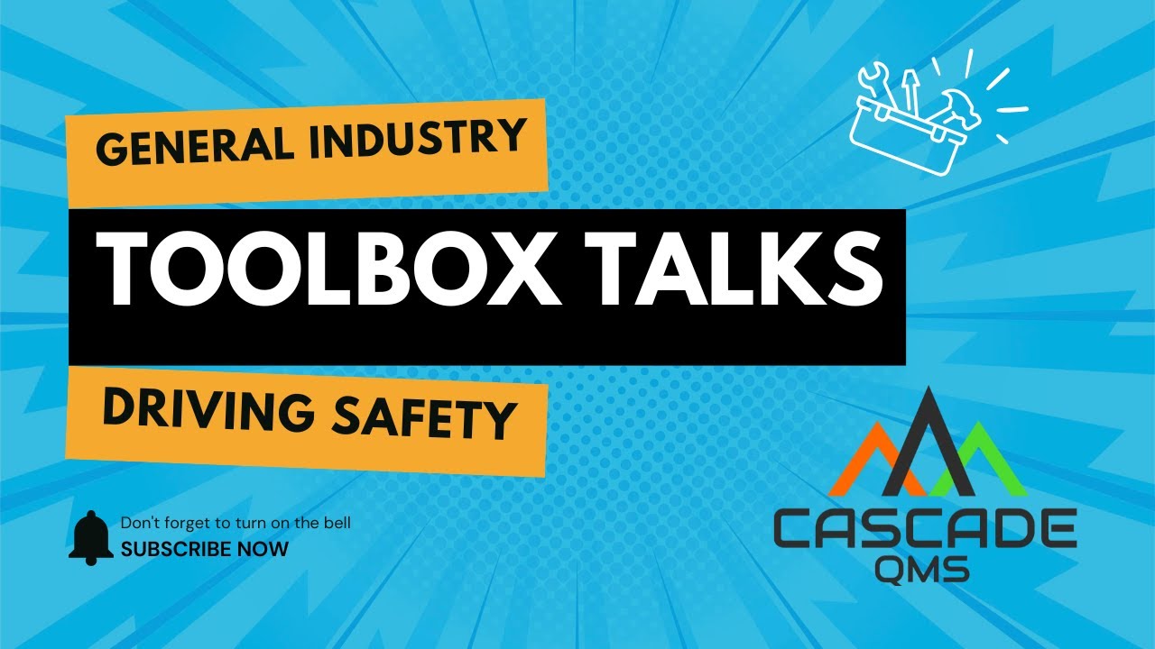 Driving Safety on the Jobsite - Toolbox Talk