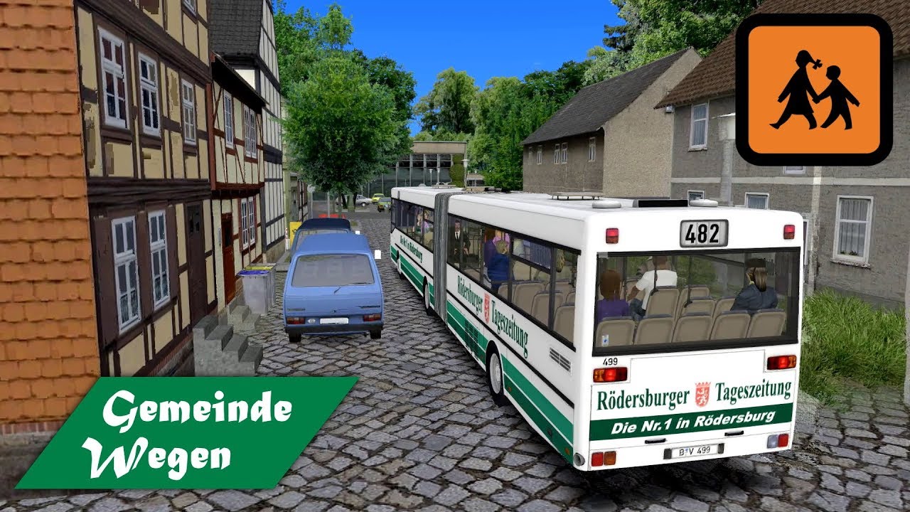 OMSI 2 Gemeinde Wegen Schulbus nach Wegen Schulzentrum ☆ Let's Play OMSI 2 | #790