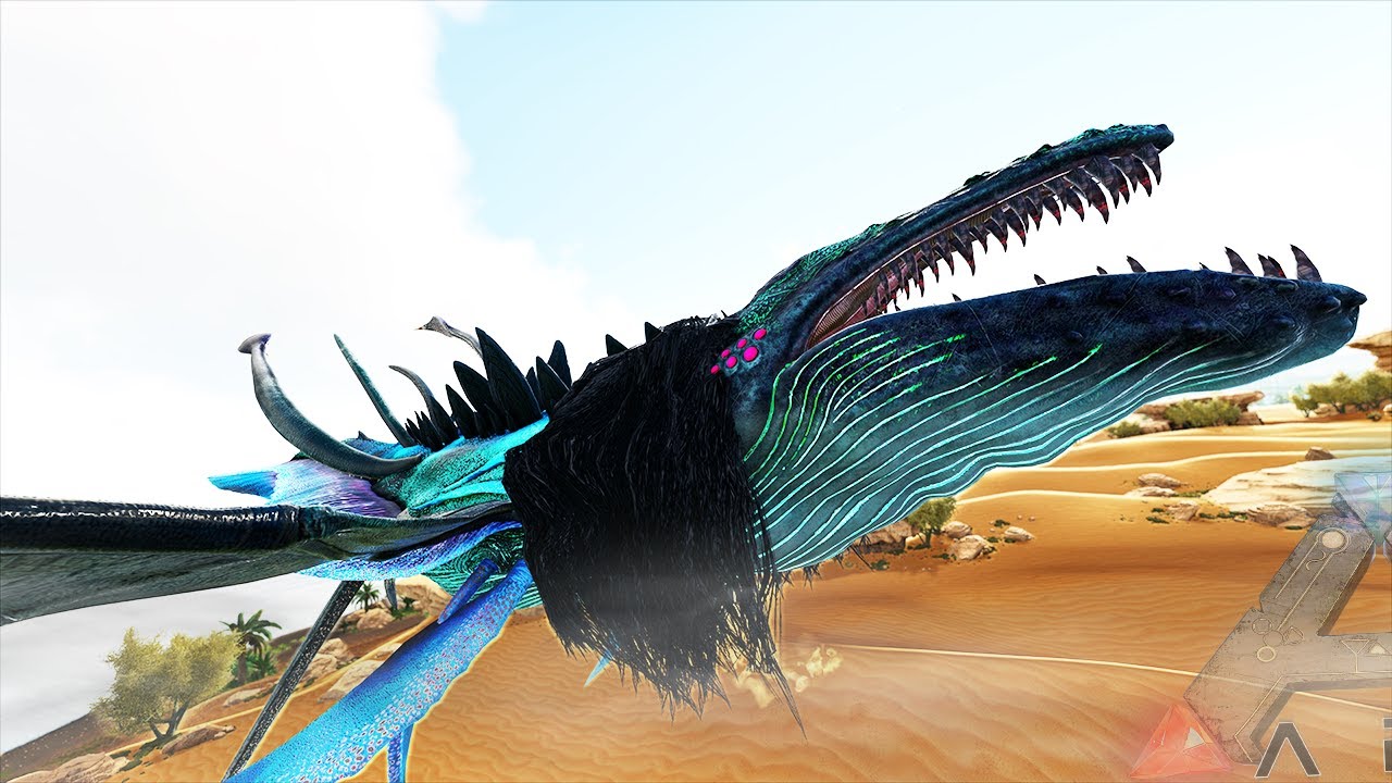 SCP 682 !! A GIANT SQUID SPACE WHALE | MEGA MONSTERS | ARK SURVIVAL EVOLVED [EP17]