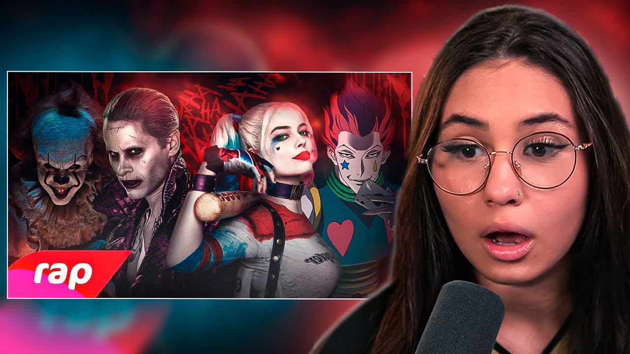 MAH reagindo a Rap do Coringa, Arlequina, Hisoka e Pennywise - CIRCO DOS HORRORES 2 (mahnimes REACT)
