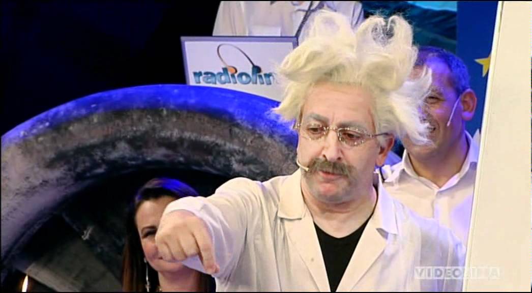 Katy Manca, prof Pabassa, suonatore di launeddas e Miss Bidda