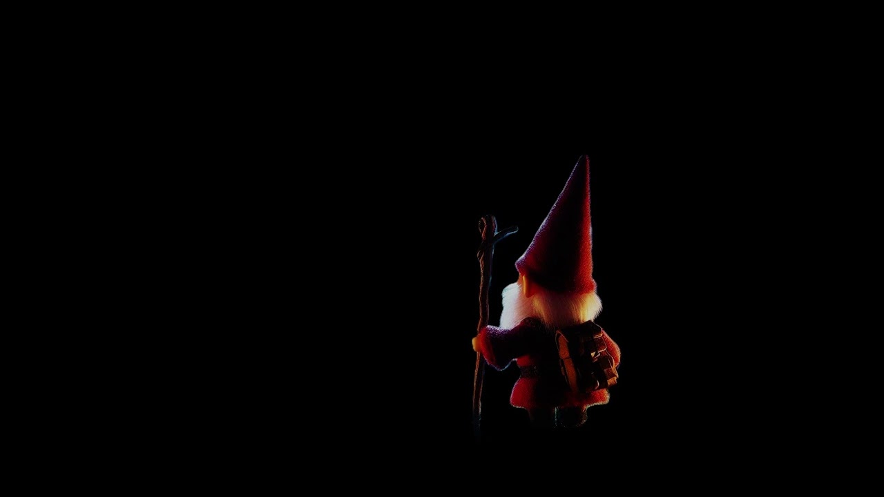 1 hour of silence with random gnome surprise sounds