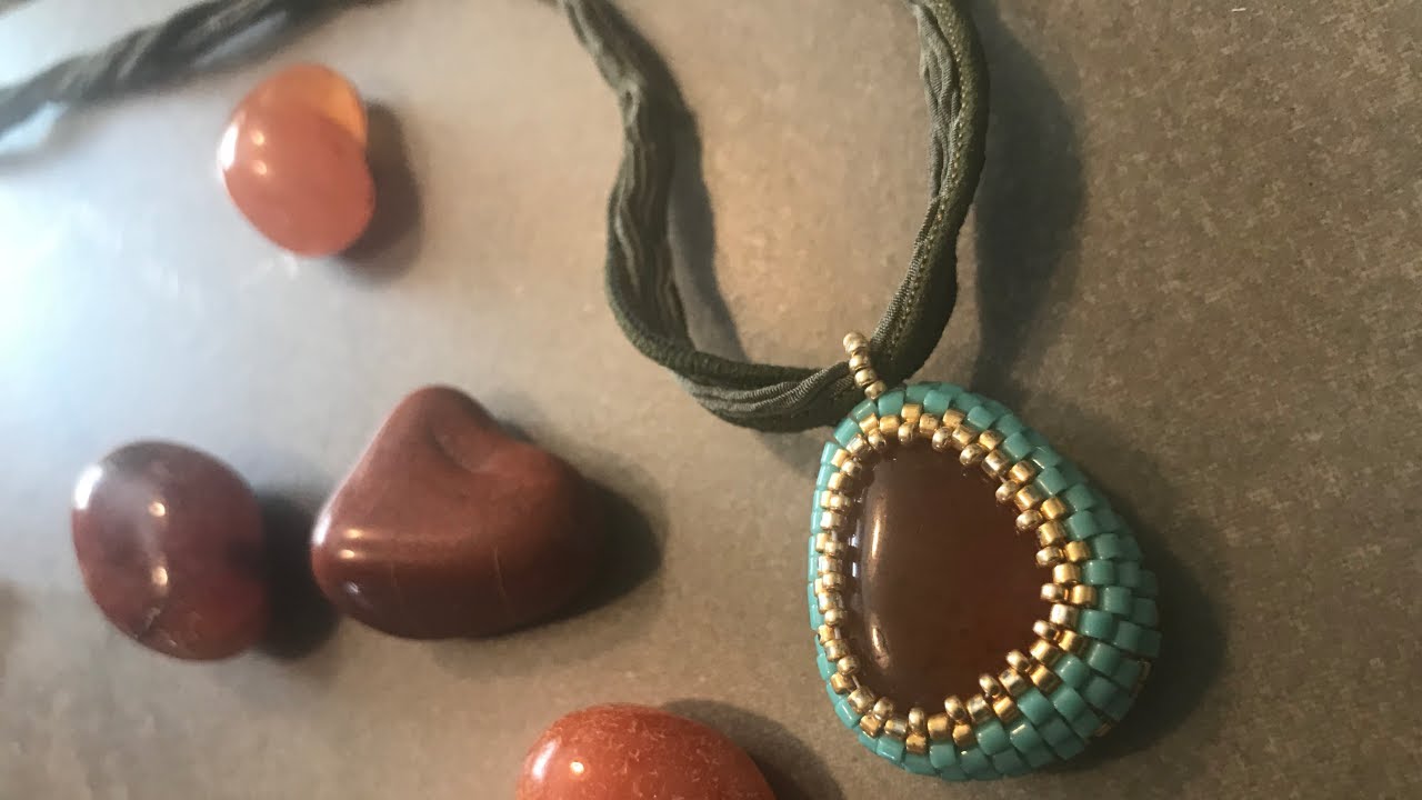 The best beaded bezel for odd shaped stones