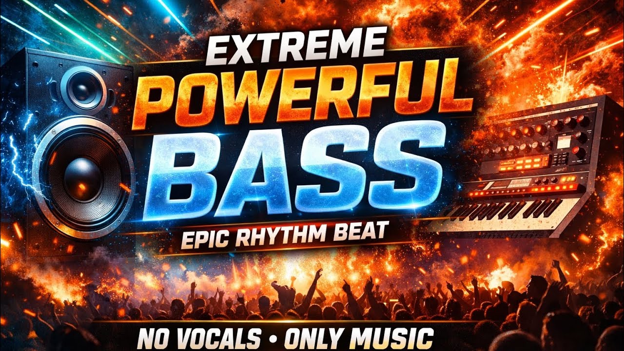 “Extreme Powerful Bass Instrumental 🔥 | Epic Rhythm Beat | No Vocals Music” DJ S 360