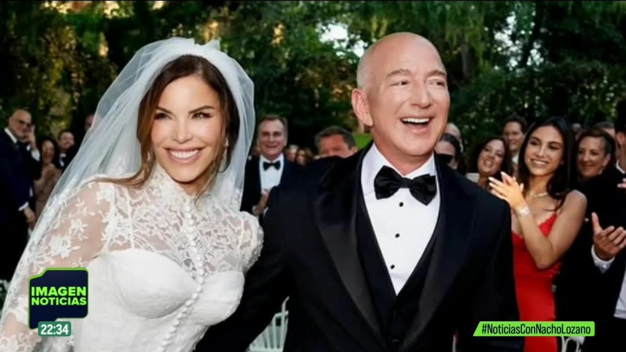 ¡La boda del siglo! Jeff Bezos, propietario de Amazon, y Lauren Sánchez se casaron | Nacho Lozano