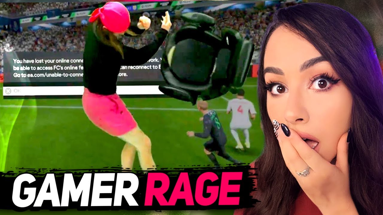 Bunnymon REACTS to 8 MINUTES OF GAMER RAGE !!! (PART 31)