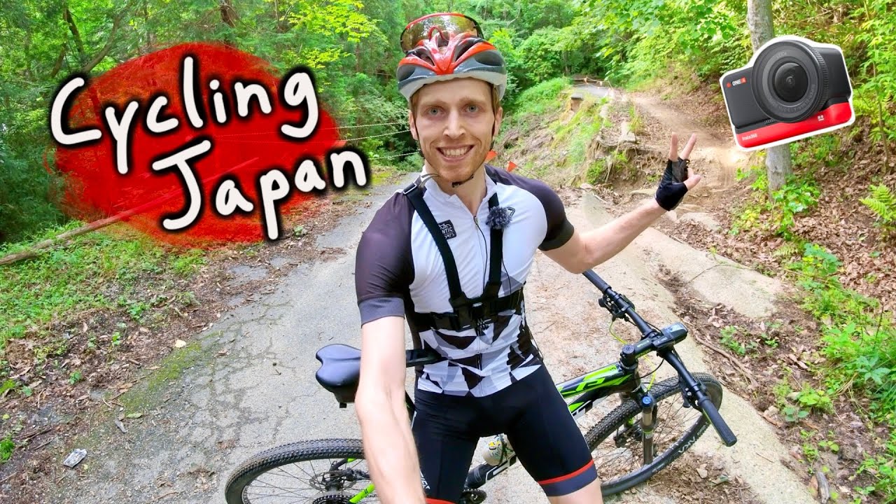 Japan Cycling Tour【4K】1 Hour Bike Ride / Insta360 ONE R 1-inch review