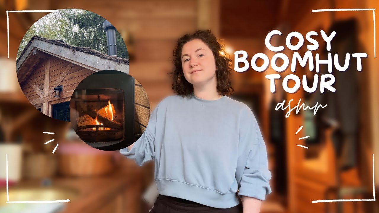Wat een droomplek! 🍁 ASMR Cosy Boomhut Tour in de Ardennen | Dutch ASMR