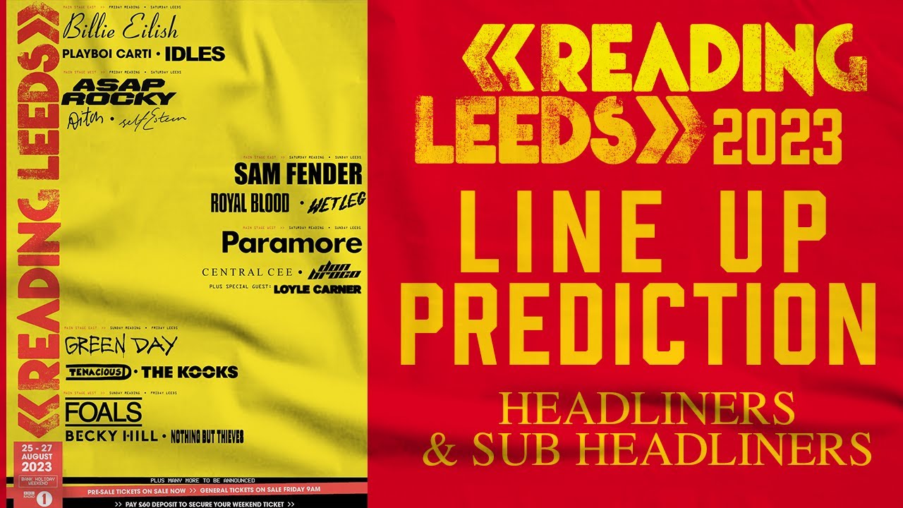 Billie Eilish? Sam Fender? | Reading & Leeds 2023 Line Up Prediction