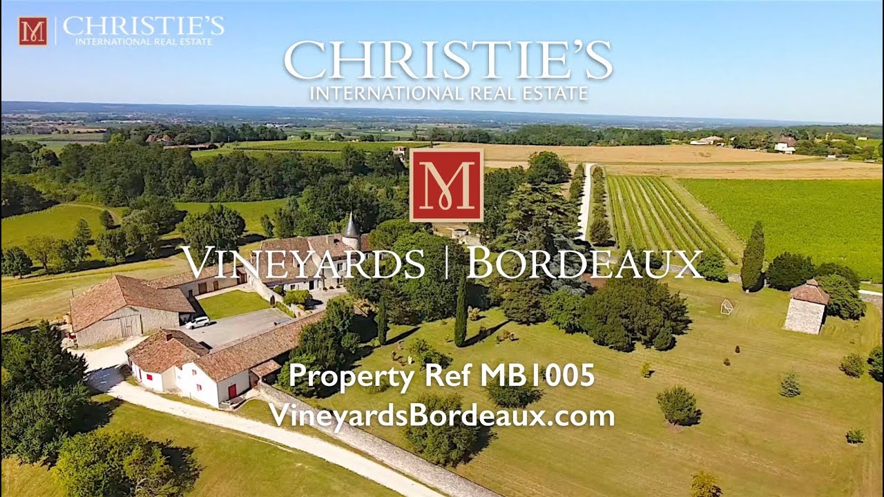 SOLD! Perfect Hobby Vineyard & Chateau estate  St Emilion / Bergerac MB1005