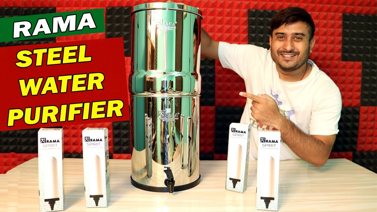 BEST WATER FILTER - RAMA 304 STAINLESS STEEL WATER PURIFIER