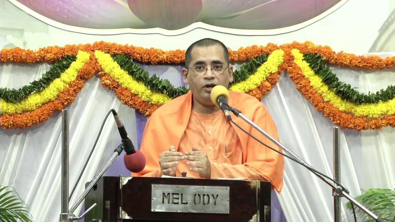 Understanding stress to overcome it- Swami Bodhamayananda
