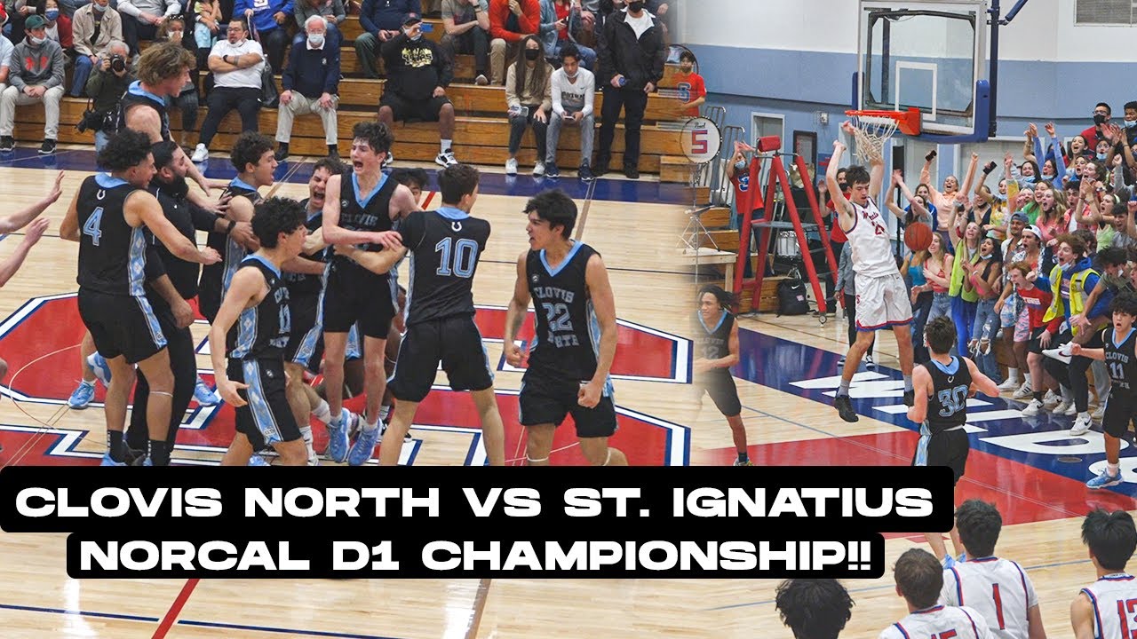 Clovis North vs St. Ignatius | Norcal D1 Championship! | Connor Amundsen Is THAT GUY!!!